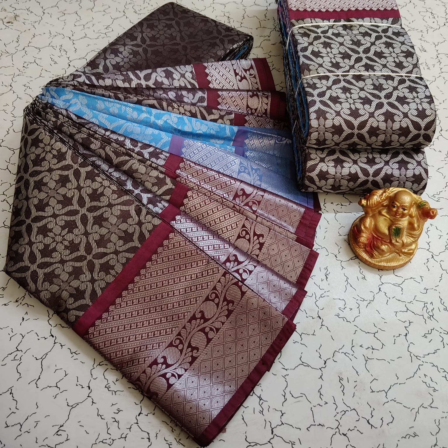 Bridal Silver Allself Offer Sarees