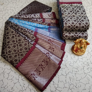 Bridal Silver Allself Offer Sarees