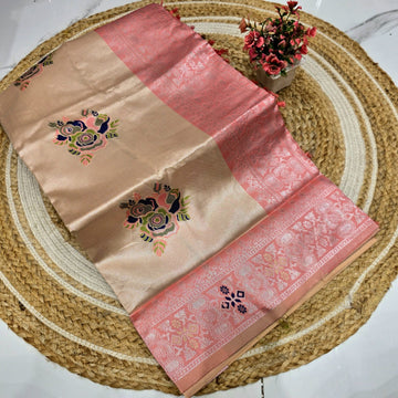 Fancy Tissue Silk Saree
