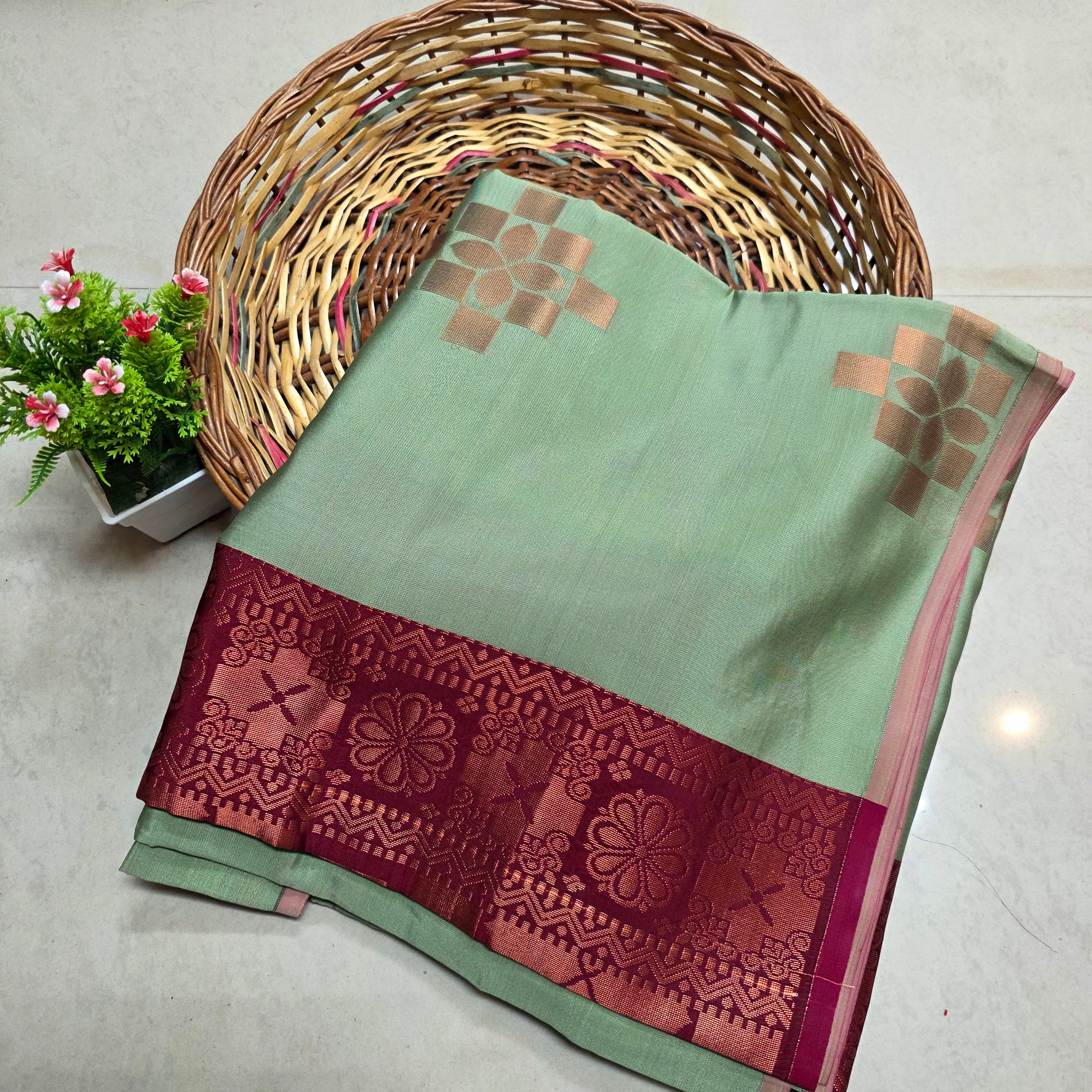 Stock Clearance Aadi offer Saree