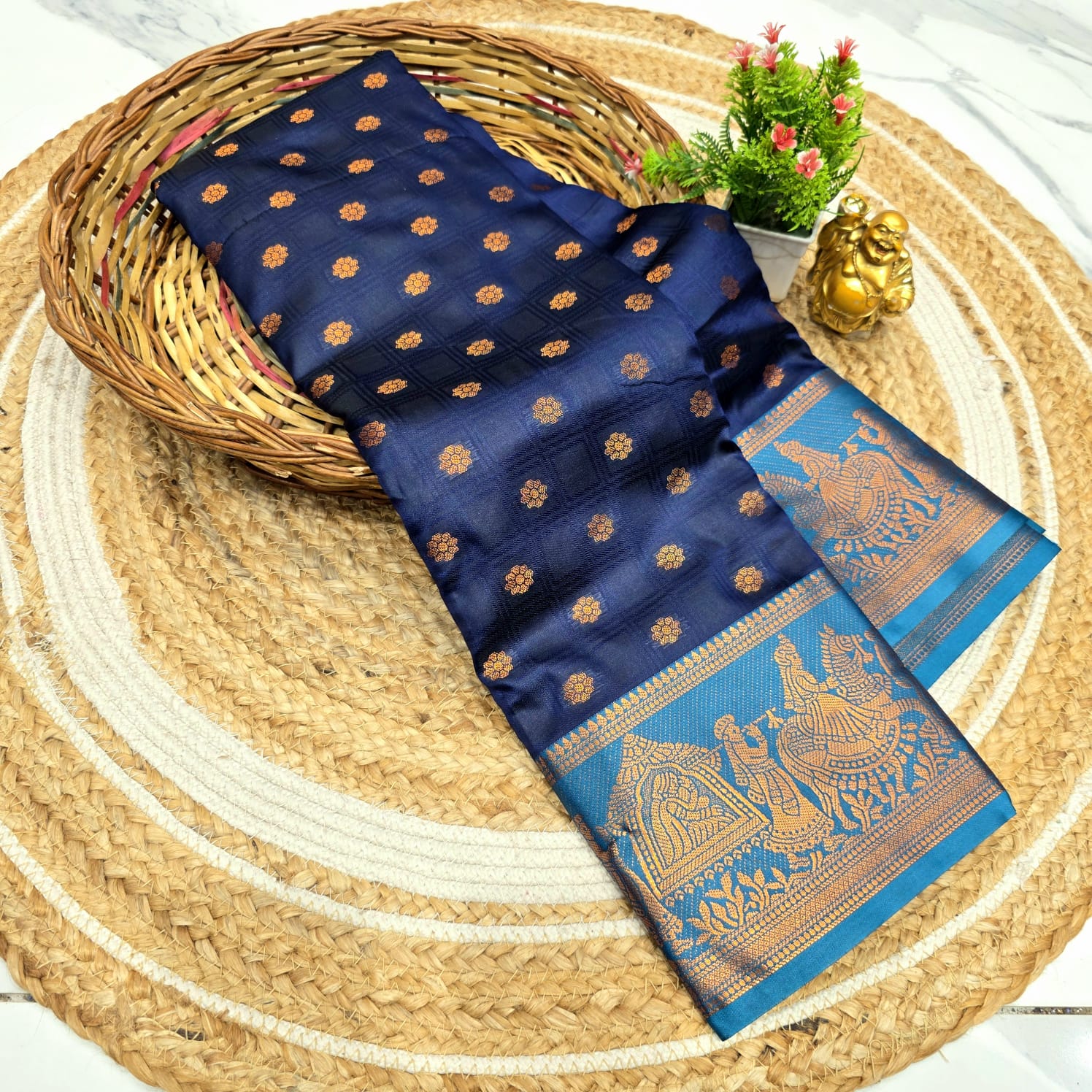 1000 Butta Pallakku Design Saree