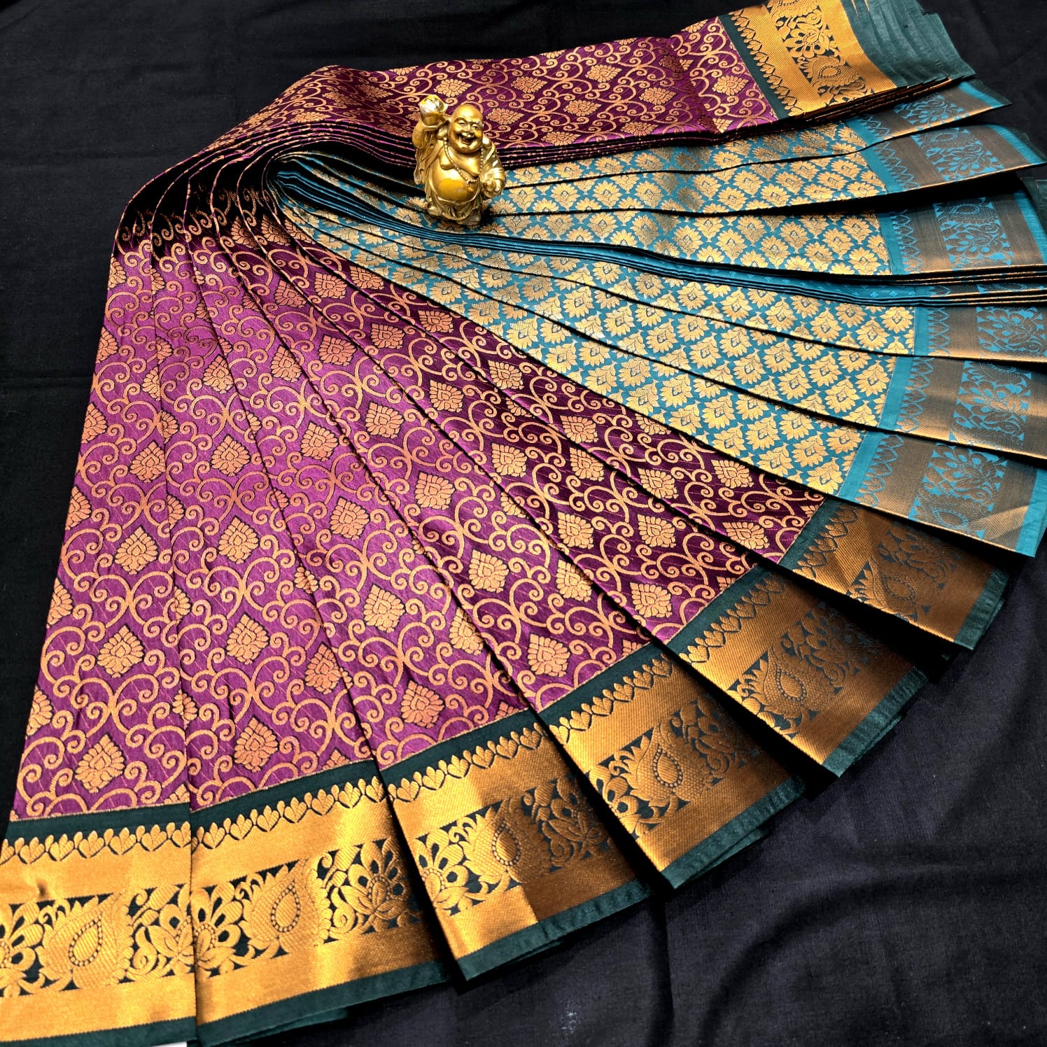 All Self Bridal Saree