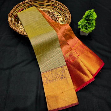 All Self Bridal Saree Without Stone