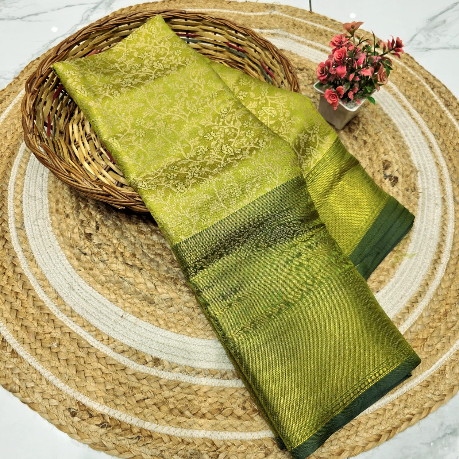 One Gram Gold Saree