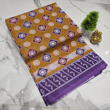 Voile Cotton Saree