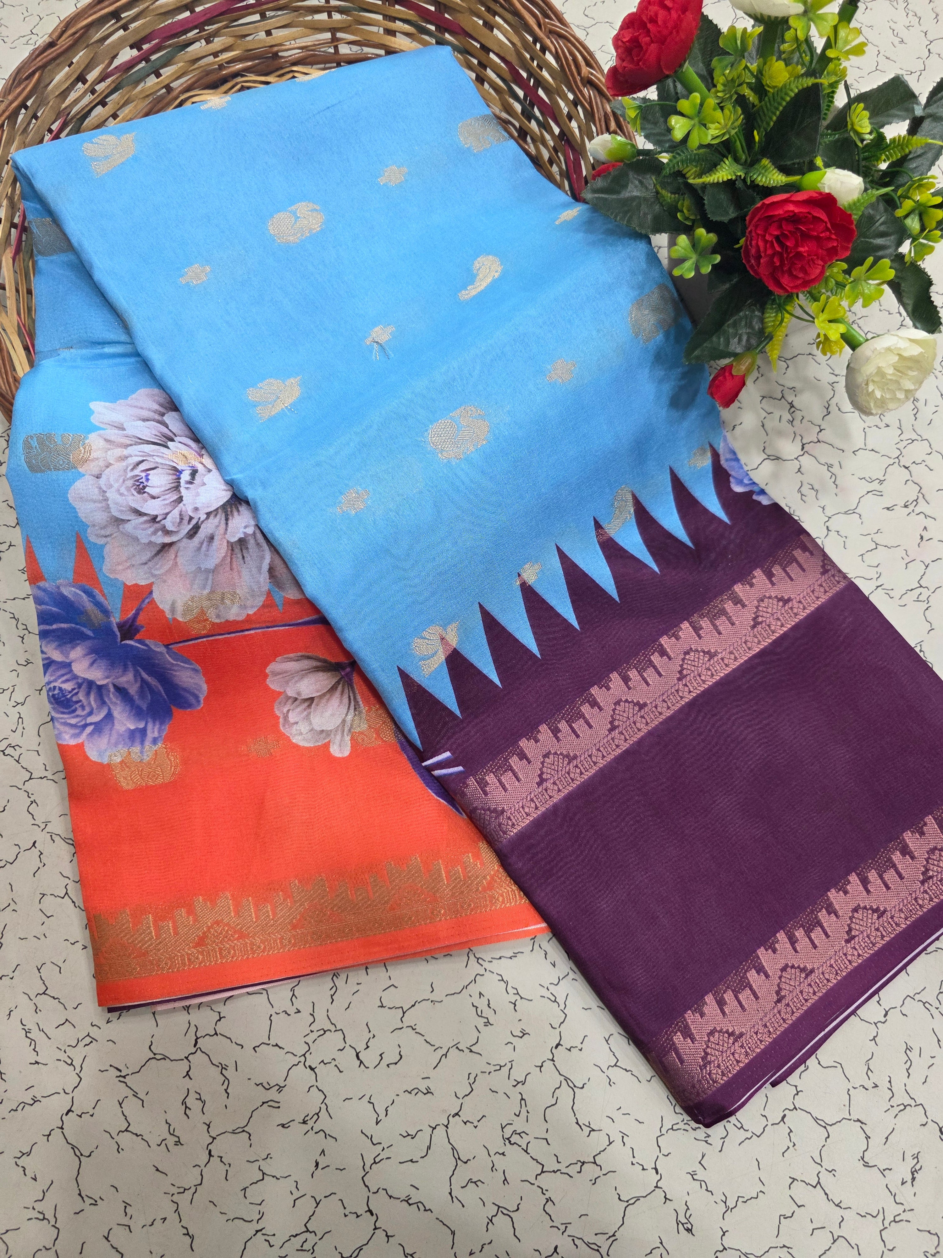 Royal Rose Silk sarees