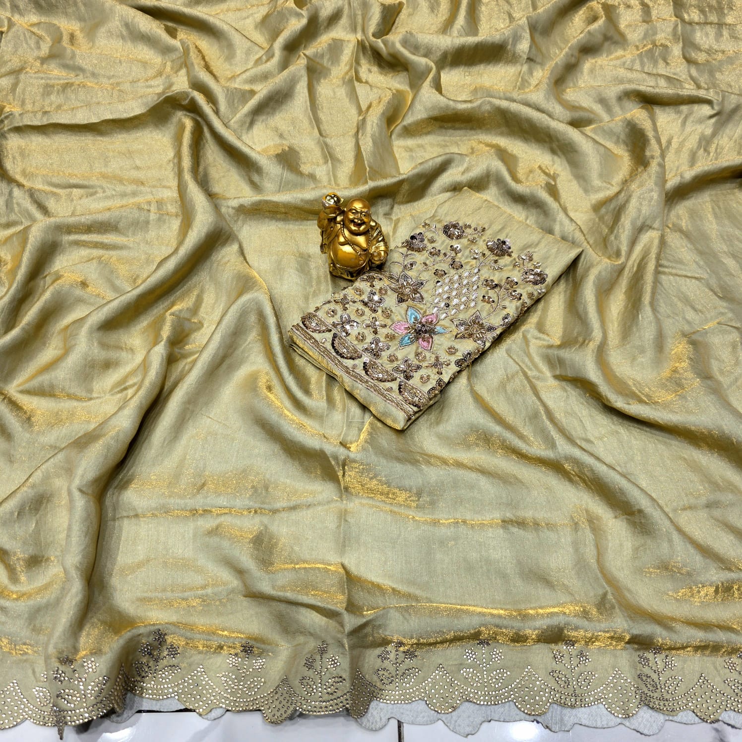 Space Silk Party Wear Saree