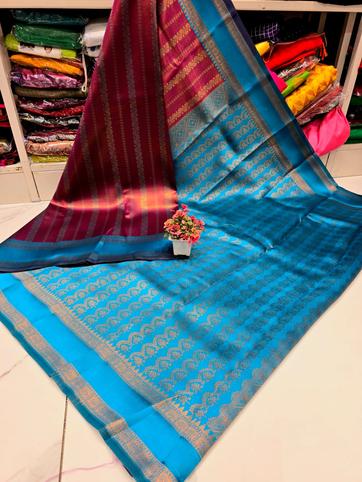 Rich Traditional Silk Saree