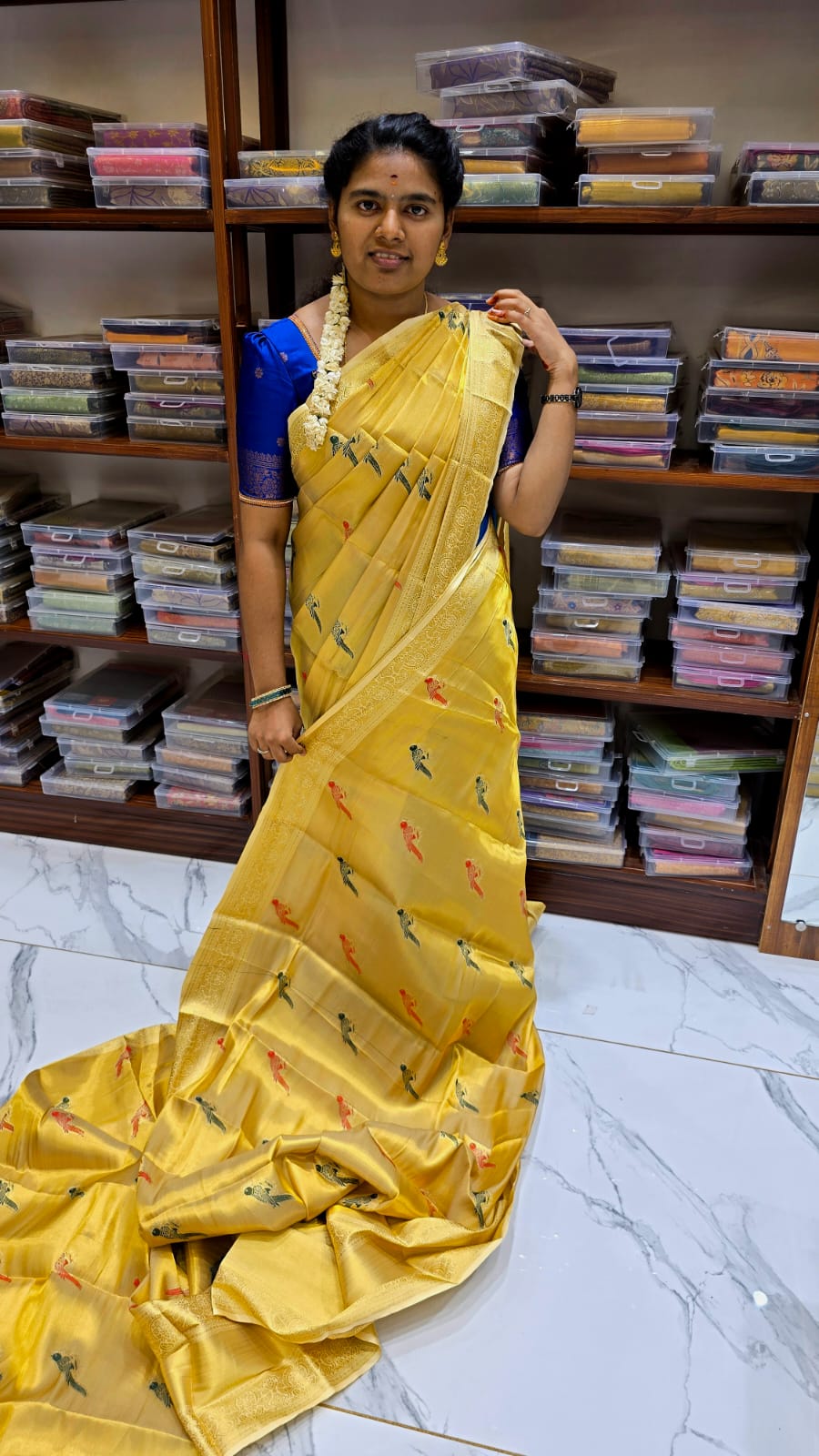 Attractive Bridal Silk Saree