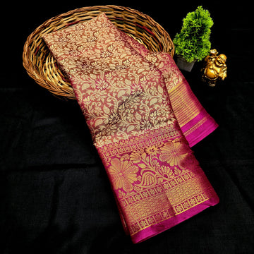 One Gram Gold Saree ( same colour only dispatch )