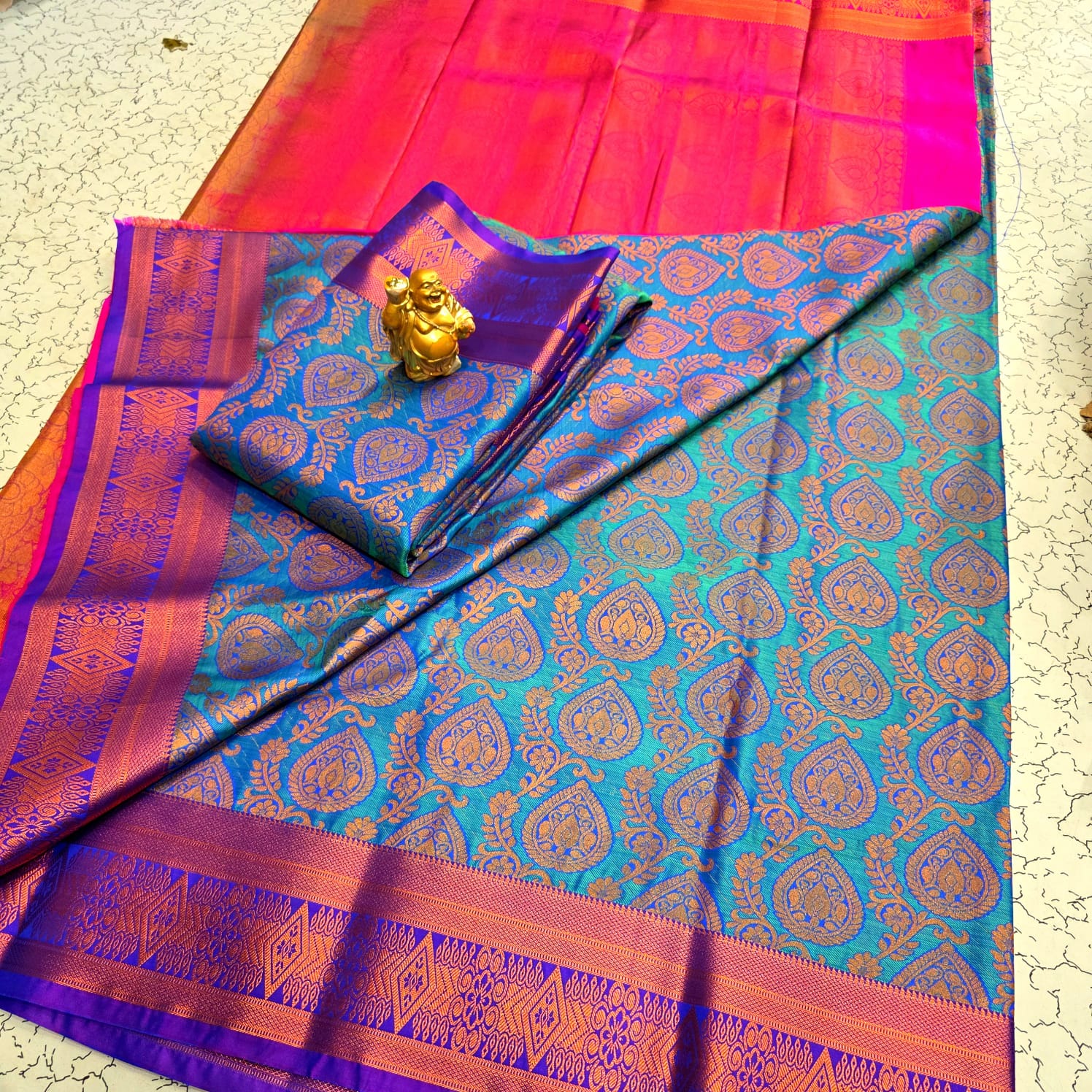 Mayil pattu saree ( Pre Booking Saree 8 to 10 Working Days )