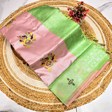 Fancy Tissue Silk Saree