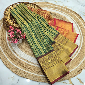 Rich Traditional Vairaoosi Silk Saree ( Same colour only dispatch )