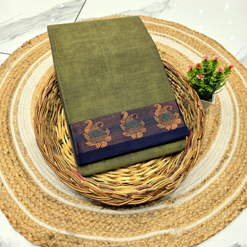 Traditional Chettinad Cotton Saree ( without blouse )