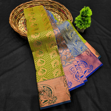 All Self Bridal Saree