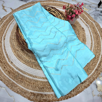 Zigzag Silk Saree
