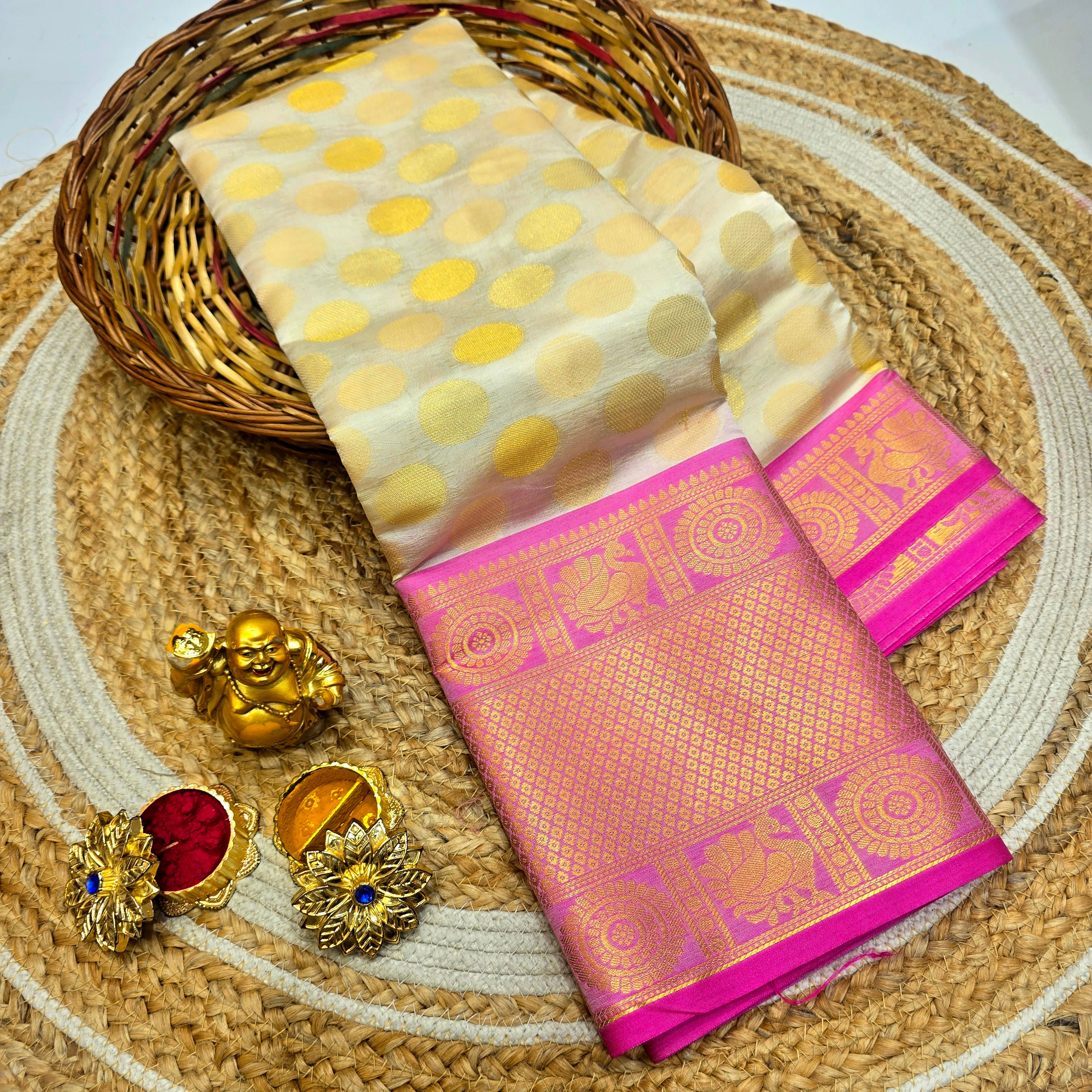 Tissue Bridal Saree