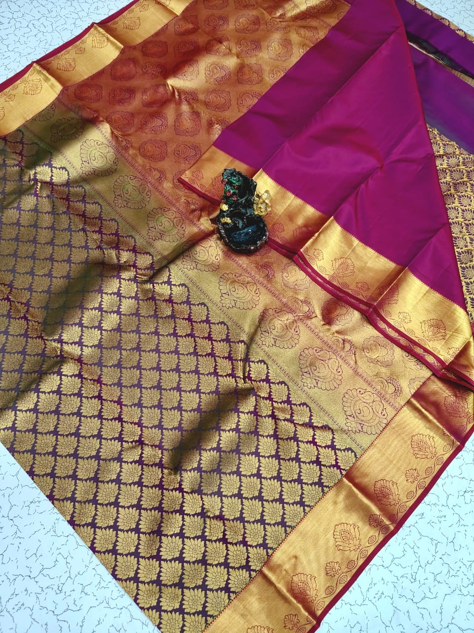 Half Mixed Pattu Sarees