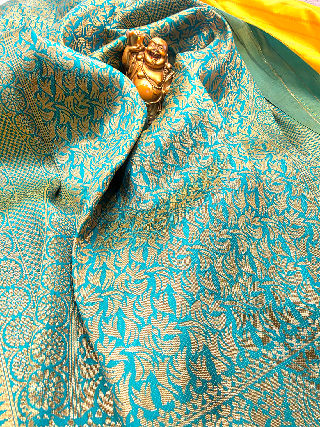Premium Kanchi Soft Silk Lemon Yellow