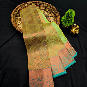 All Self Bridal Saree