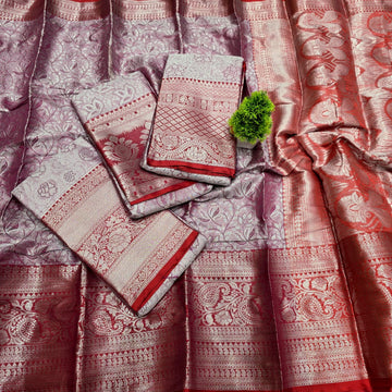 One Gram Silver Saree
