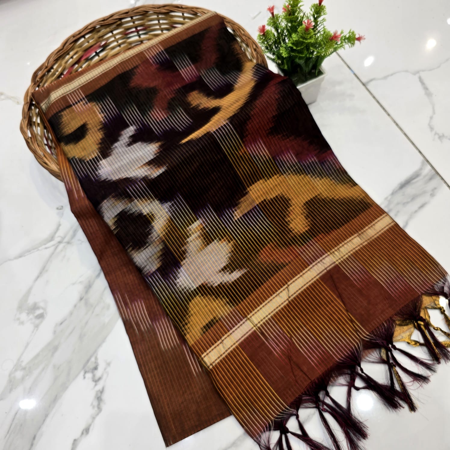Pochampally Cotton Saree