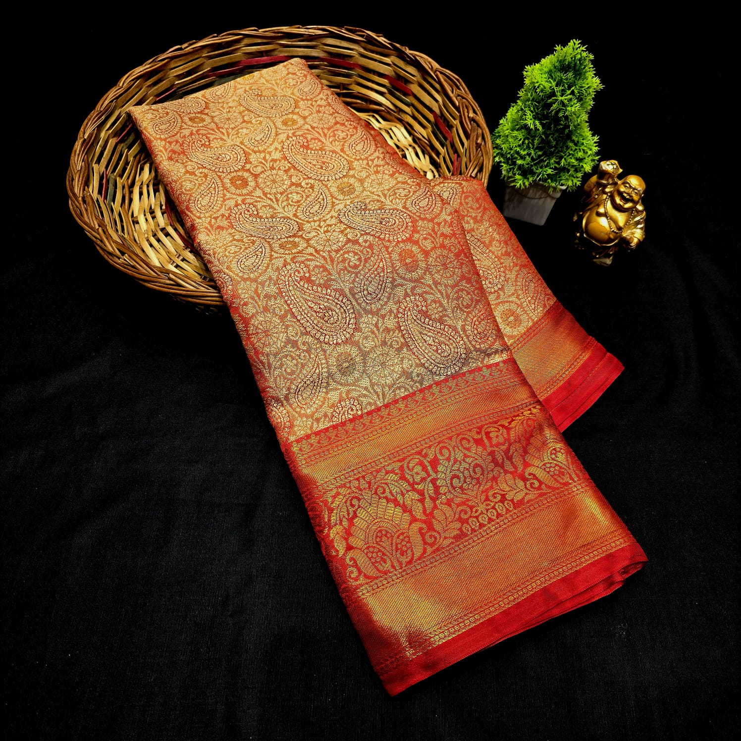 One Gram Gold Saree