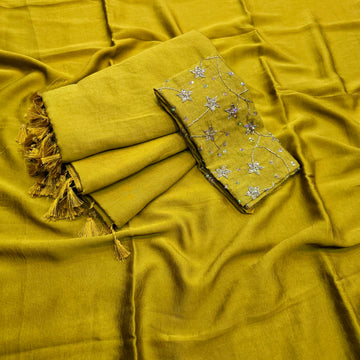 Diwali Special Crush Silk Saree